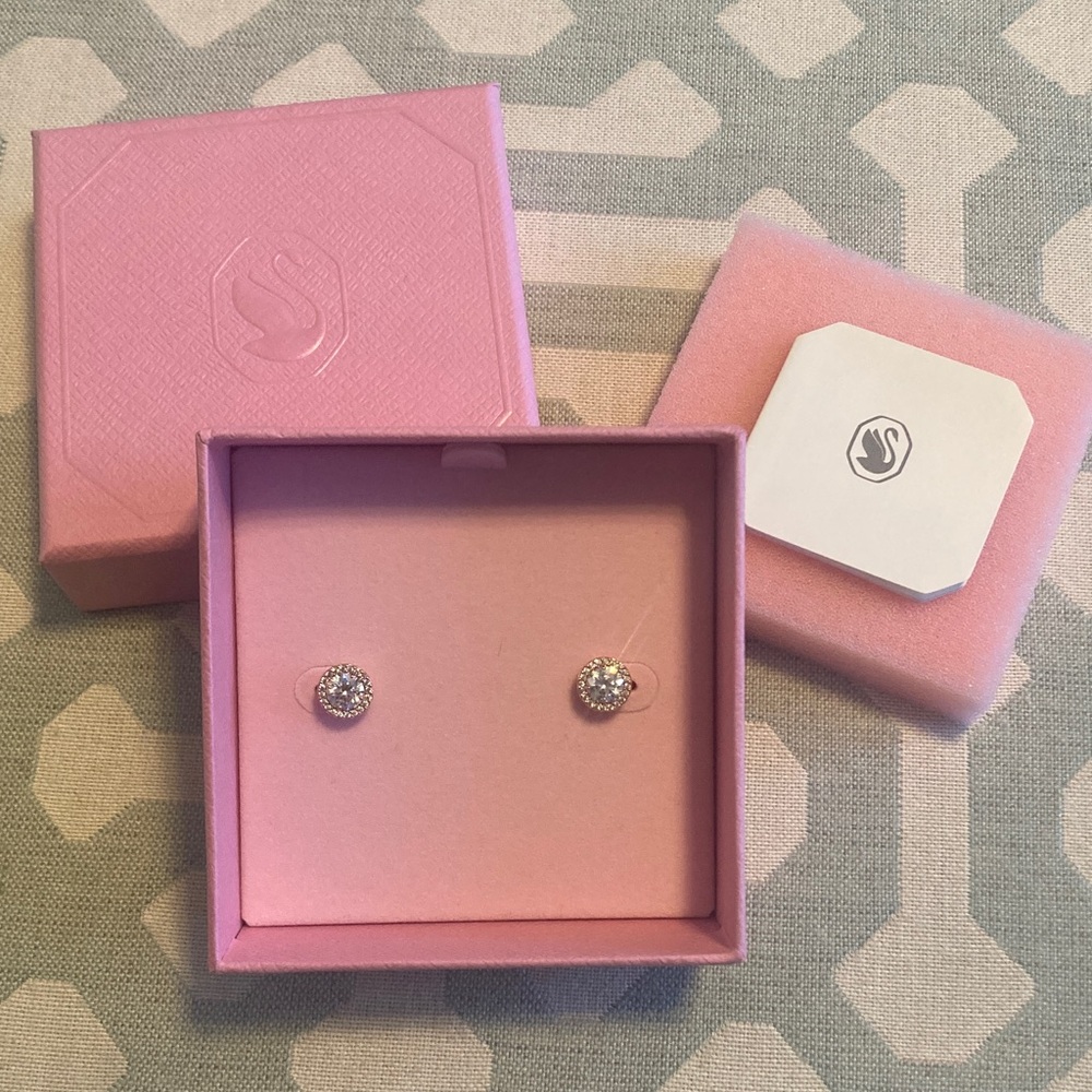 Swarovski Una Angelic Stud Earrings